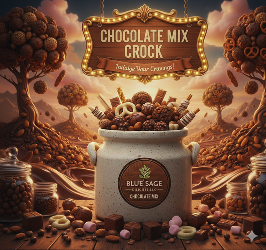 Chocolate Treats Crock