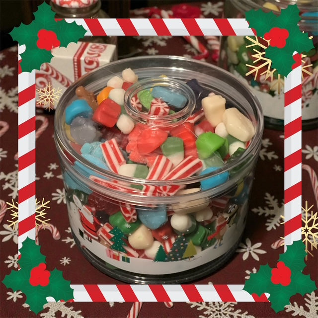 Holiday Haul 2 LB Acrylic Bowl