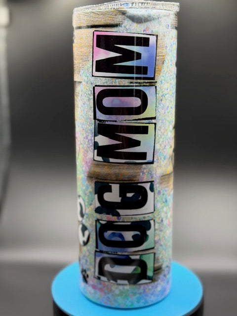 Dog Mom  20 oz Stainless Steel Sublimated Tumbler