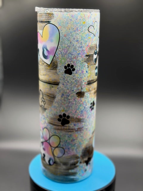 Dog Mom  20 oz Stainless Steel Sublimated Tumbler