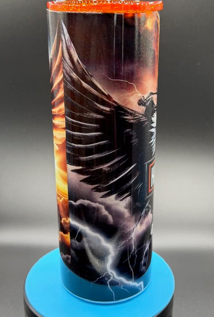 Harley Motorcycle  20 oz Stainless Steel Sublimated Tumbler