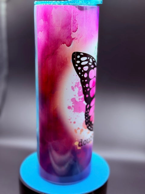 Butterfly Strength  20 oz Stainless Steel Sublimated Tumbler