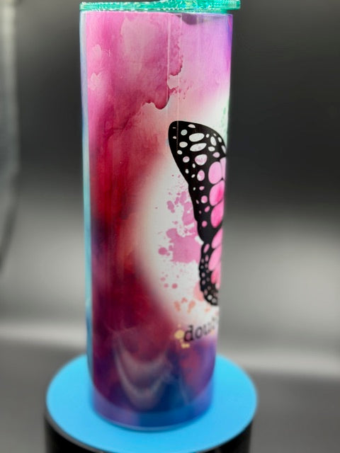 Butterfly Strength  20 oz Stainless Steel Sublimated Tumbler