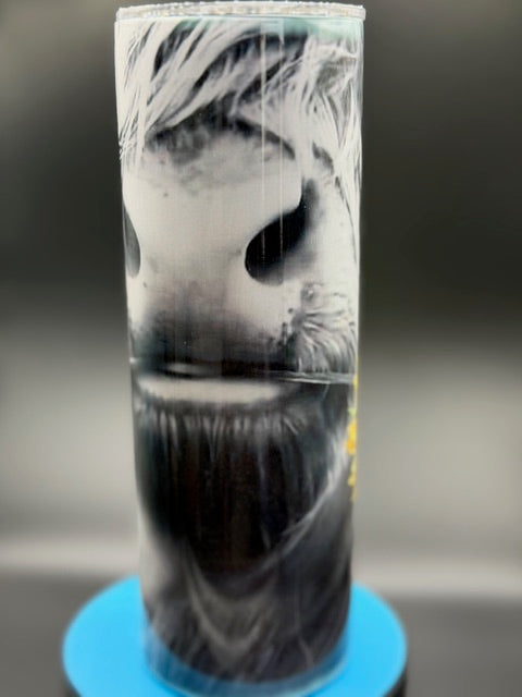 Highland Cow and Sunflower  20 oz Stainless Steel Sublimated Tumbler
