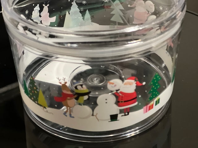 Holiday Haul 2 LB Acrylic Bowl