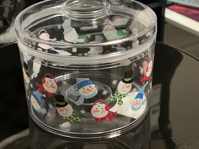 Holiday Haul 2 LB Acrylic Bowl