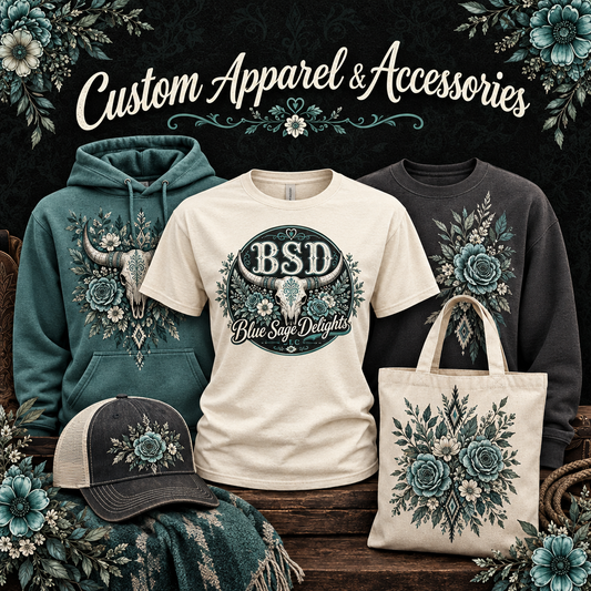 Custom Apparel & Accessories in BSD branding